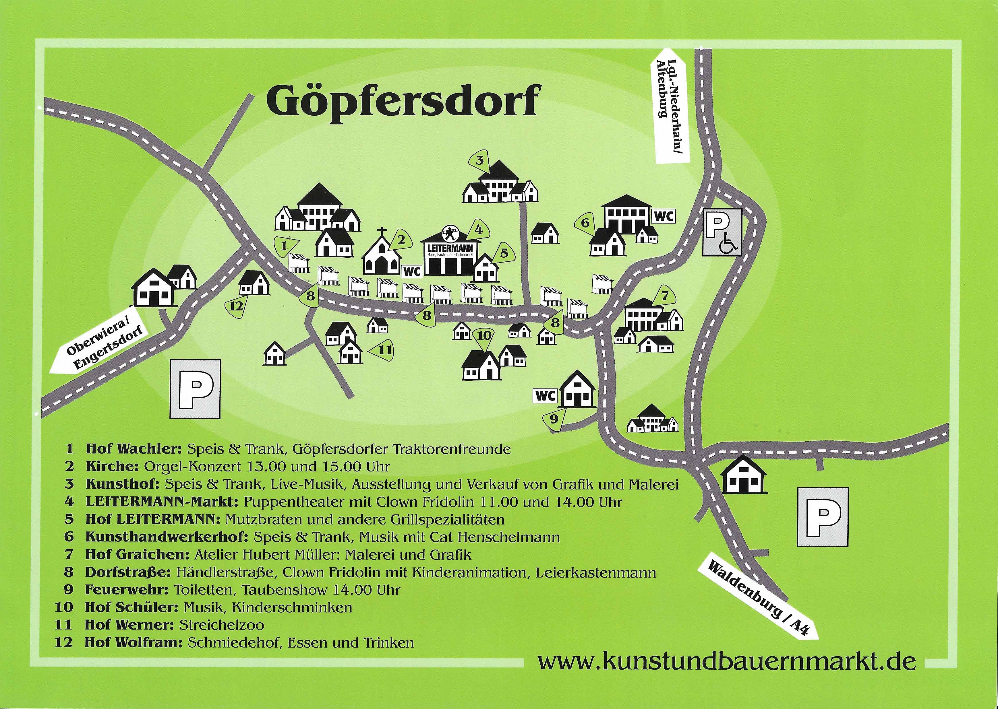 Image Karte Kunst und Bauernmarkt